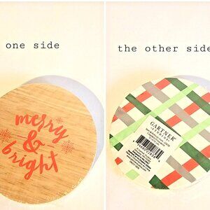 Merry Christmas Party Drink Coasters Red Green White 12 pack Gartner Studios